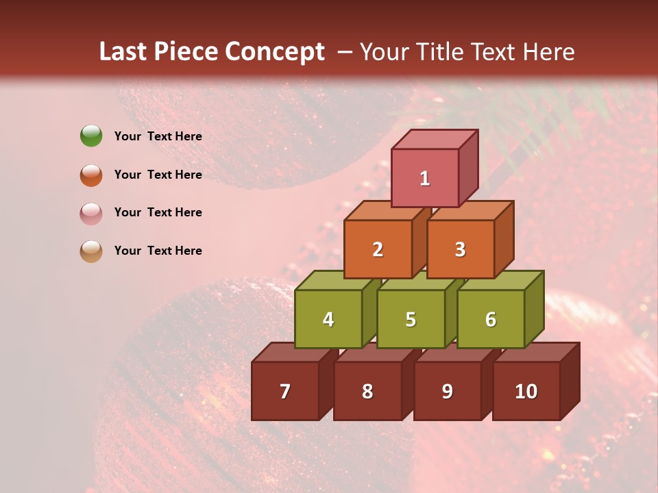 Bauble Object Sphere PowerPoint Template