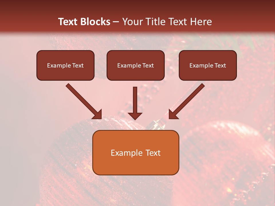 Bauble Object Sphere PowerPoint Template