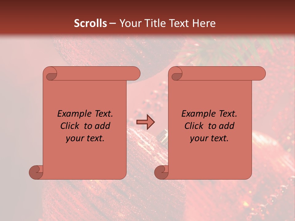 Bauble Object Sphere PowerPoint Template