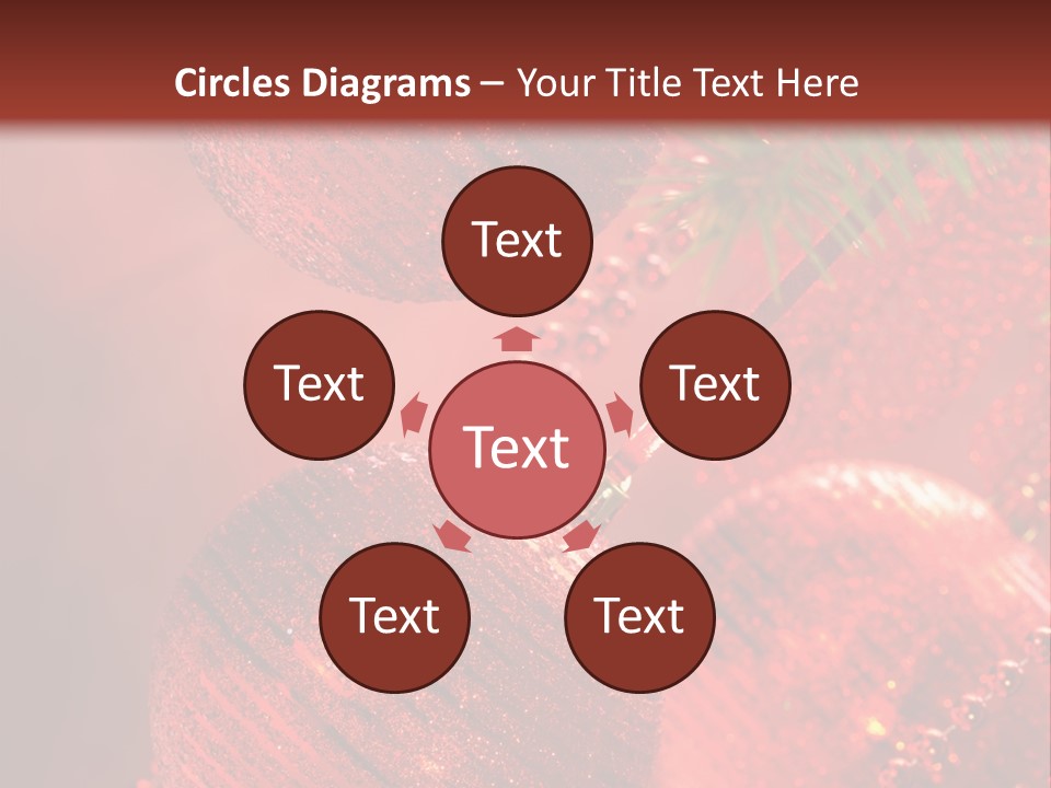 Bauble Object Sphere PowerPoint Template