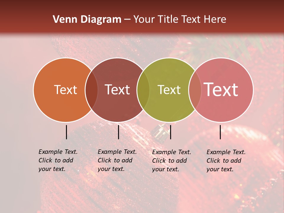 Bauble Object Sphere PowerPoint Template