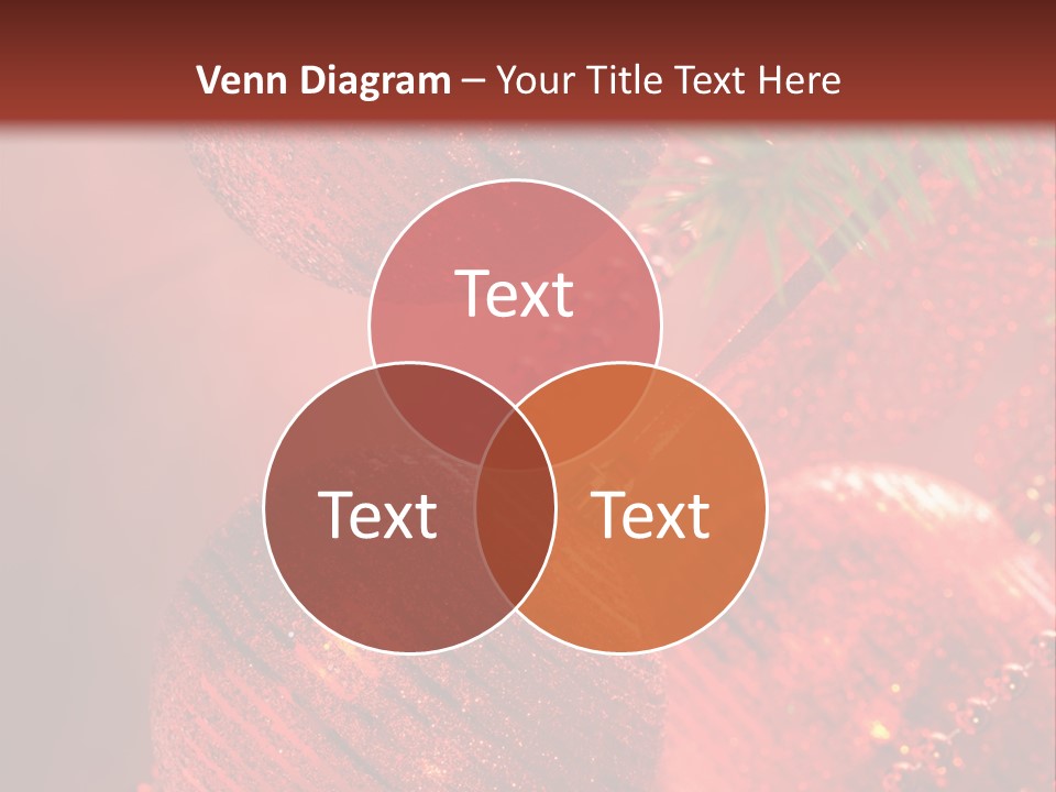 Bauble Object Sphere PowerPoint Template