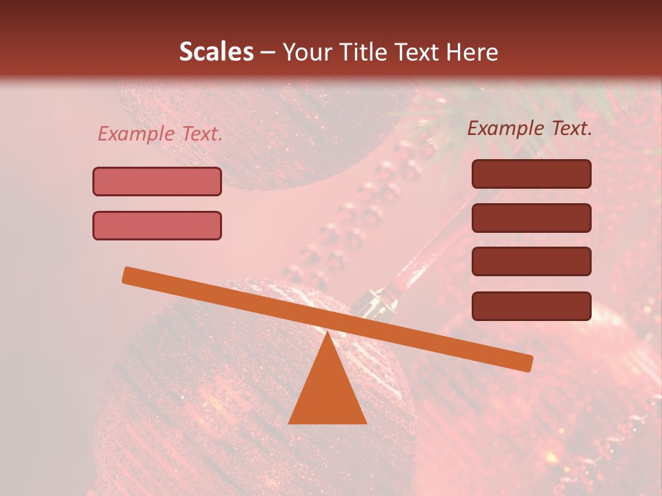 Bauble Object Sphere PowerPoint Template
