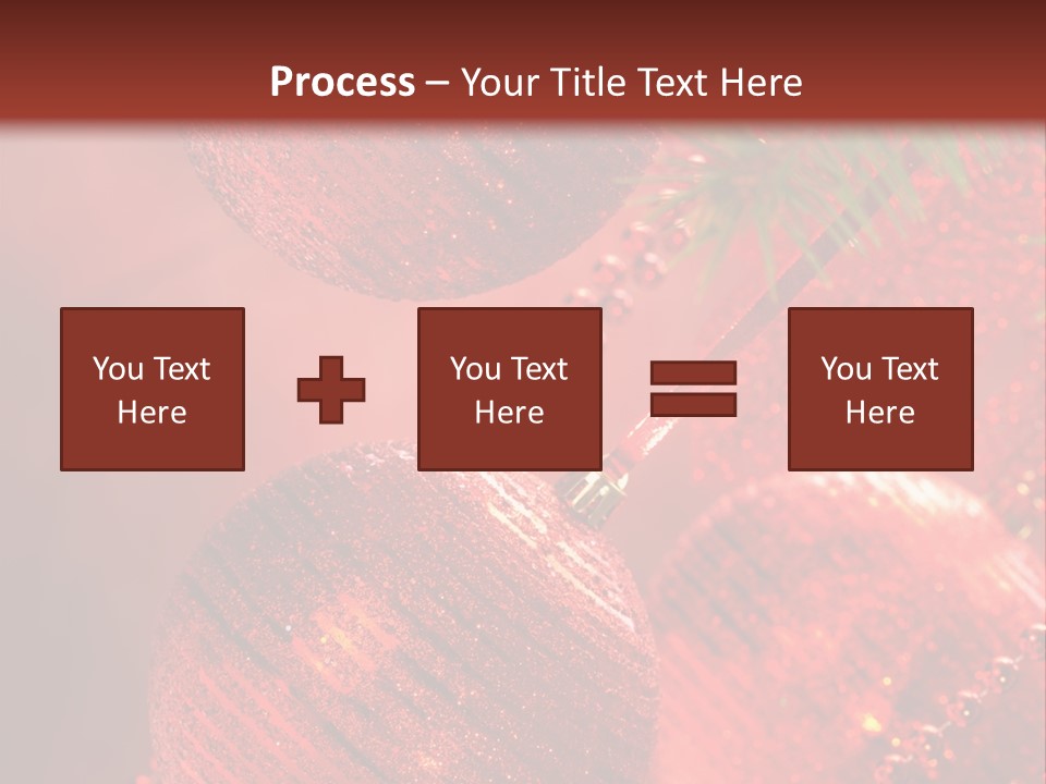 Bauble Object Sphere PowerPoint Template