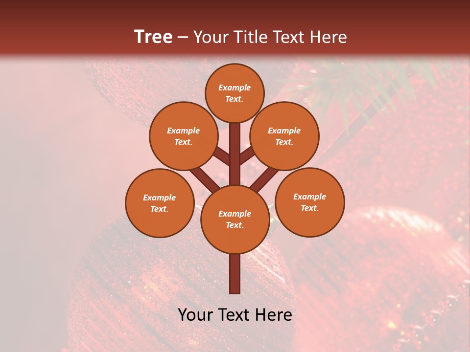 Bauble Object Sphere PowerPoint Template