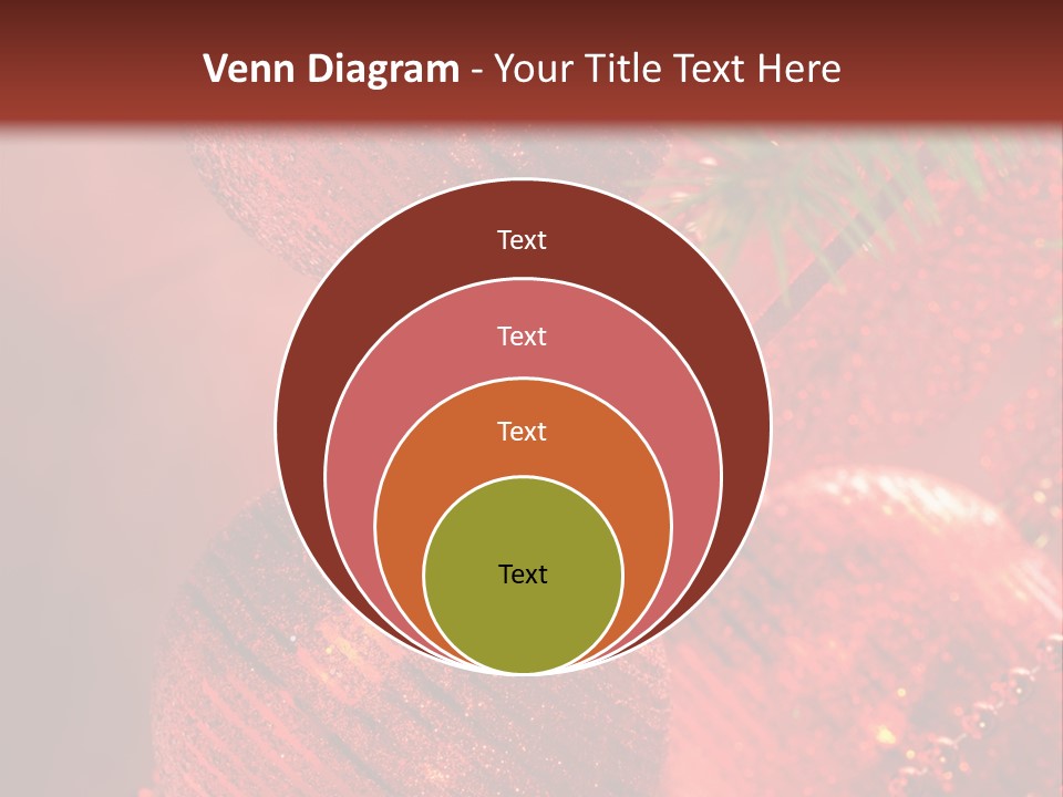 Bauble Object Sphere PowerPoint Template