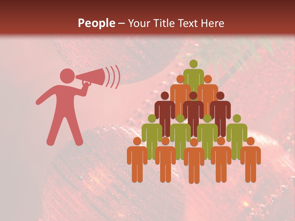 Bauble Object Sphere PowerPoint Template