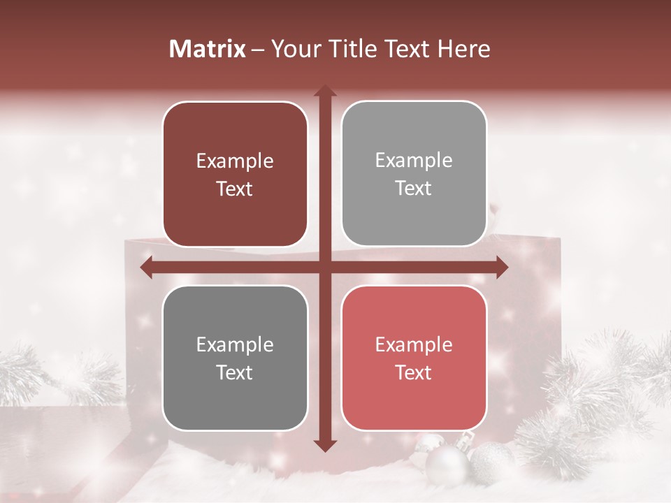 Christmas Decoration Xmas PowerPoint Template