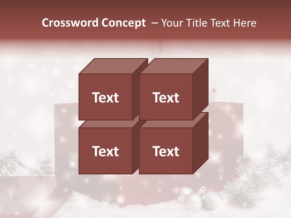 Christmas Decoration Xmas PowerPoint Template