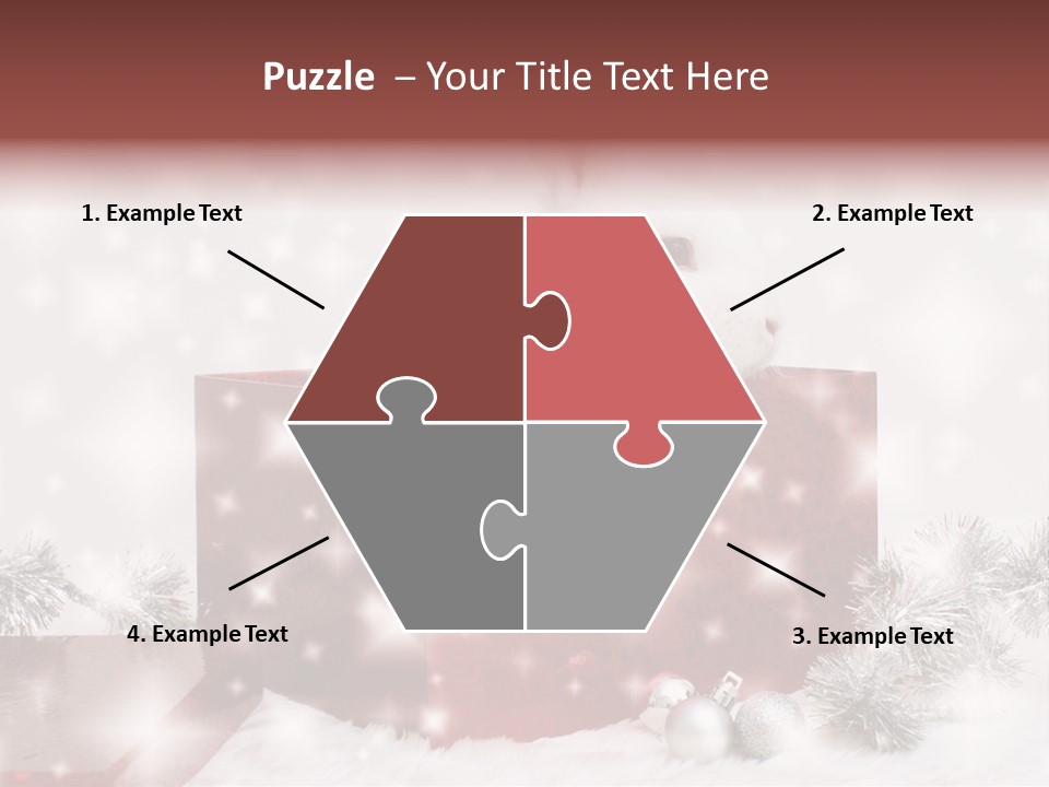 Christmas Decoration Xmas PowerPoint Template