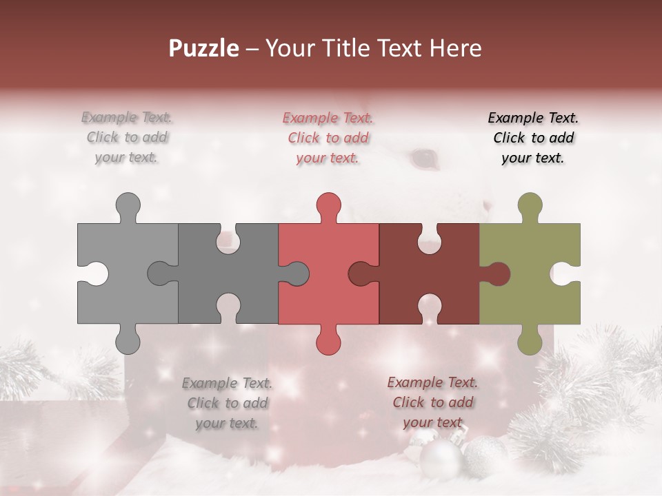 Christmas Decoration Xmas PowerPoint Template