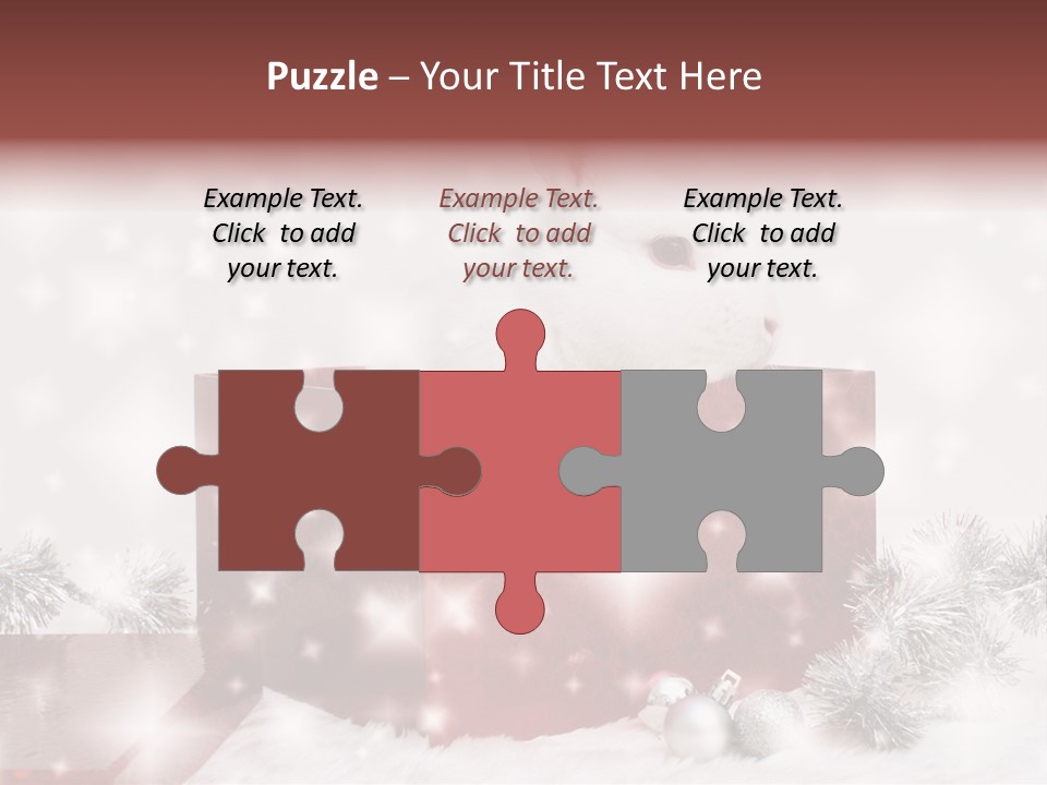 Christmas Decoration Xmas PowerPoint Template