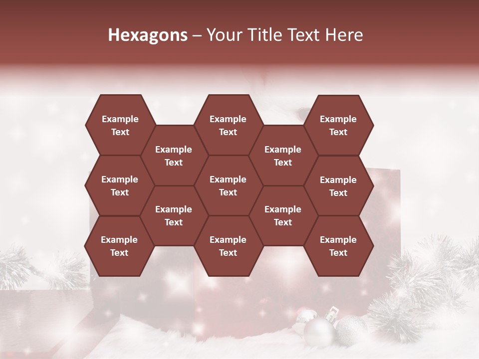 Christmas Decoration Xmas PowerPoint Template