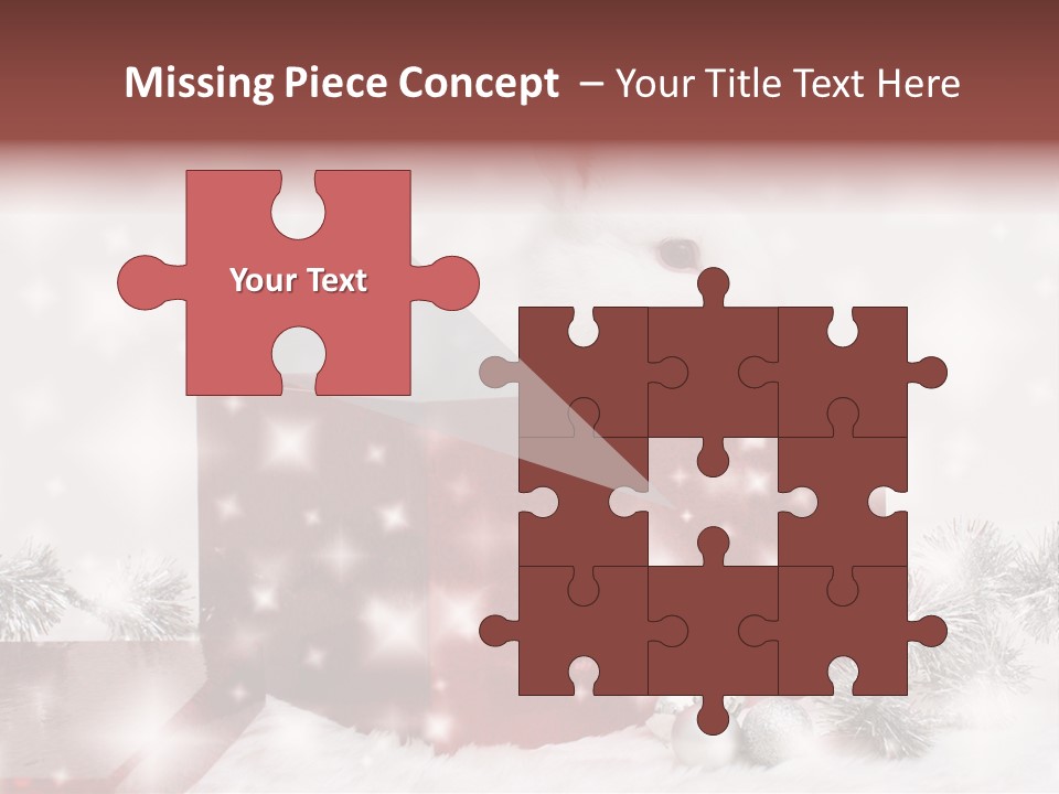 Christmas Decoration Xmas PowerPoint Template