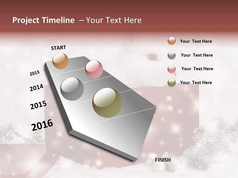 Christmas Decoration Xmas PowerPoint Template