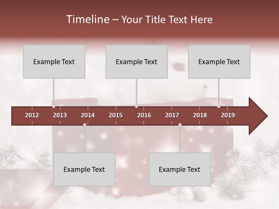 Christmas Decoration Xmas PowerPoint Template
