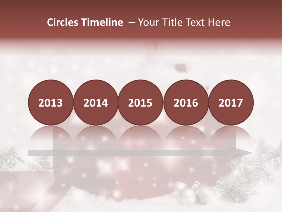 Christmas Decoration Xmas PowerPoint Template