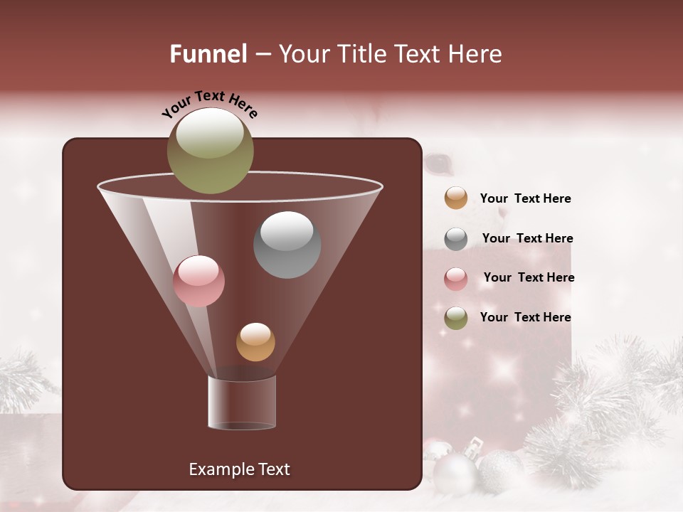 Christmas Decoration Xmas PowerPoint Template