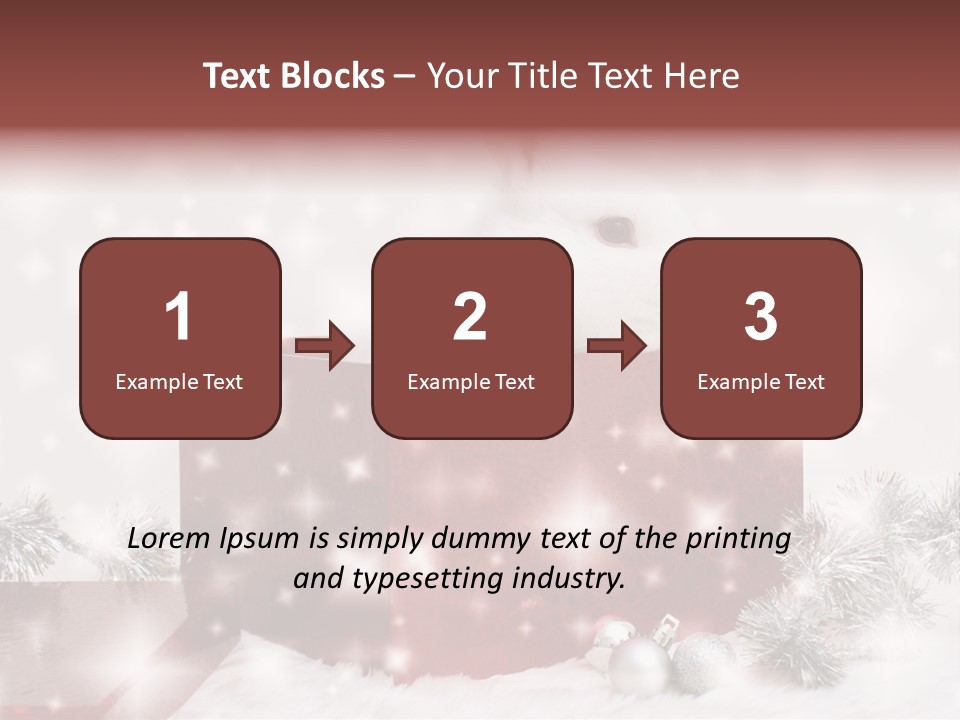 Christmas Decoration Xmas PowerPoint Template