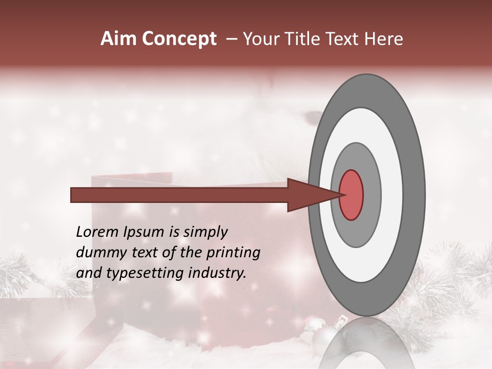 Christmas Decoration Xmas PowerPoint Template