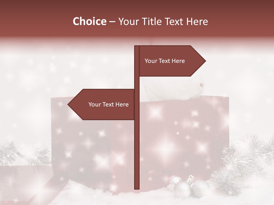 Christmas Decoration Xmas PowerPoint Template