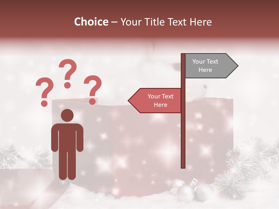 Christmas Decoration Xmas PowerPoint Template