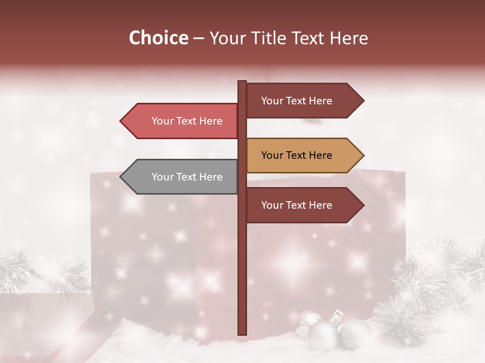 Christmas Decoration Xmas PowerPoint Template
