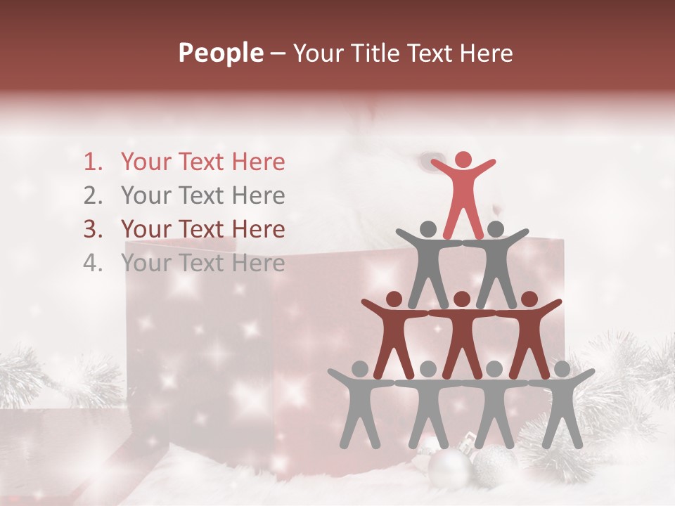 Christmas Decoration Xmas PowerPoint Template