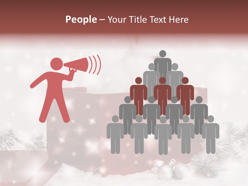 Christmas Decoration Xmas PowerPoint Template