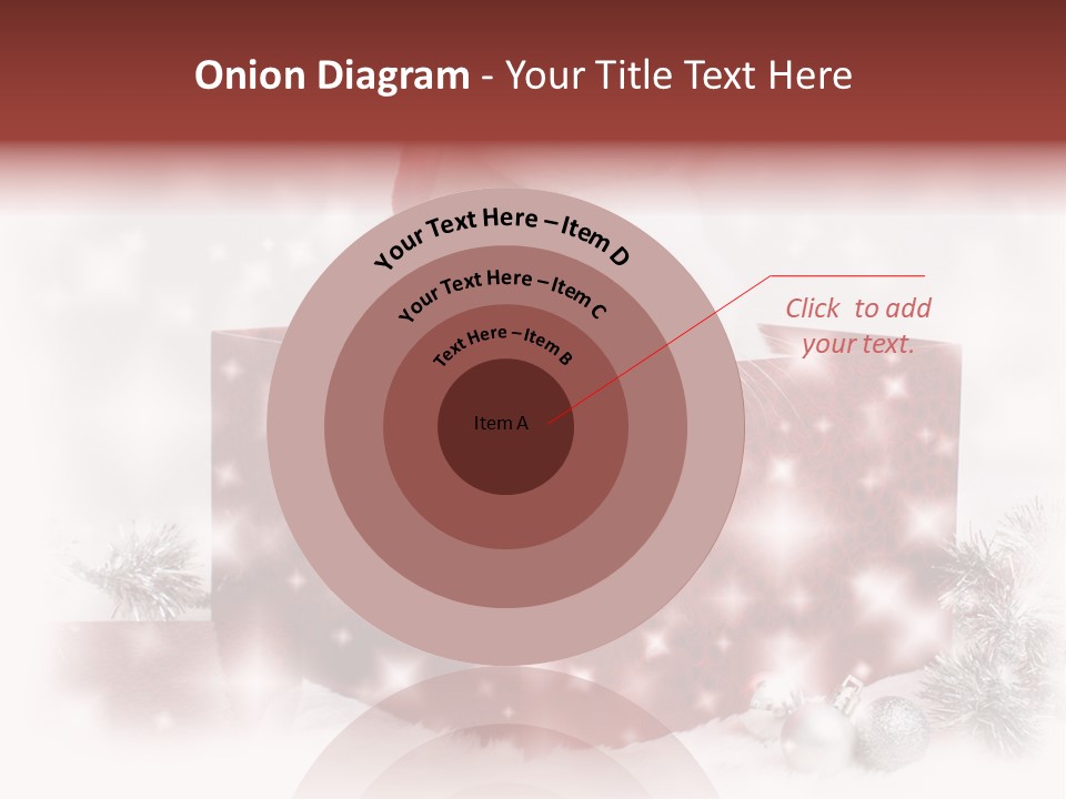 Snowflake Rabbit Pet PowerPoint Template