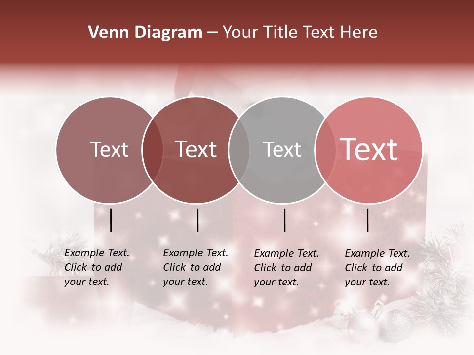 Snowflake Rabbit Pet PowerPoint Template