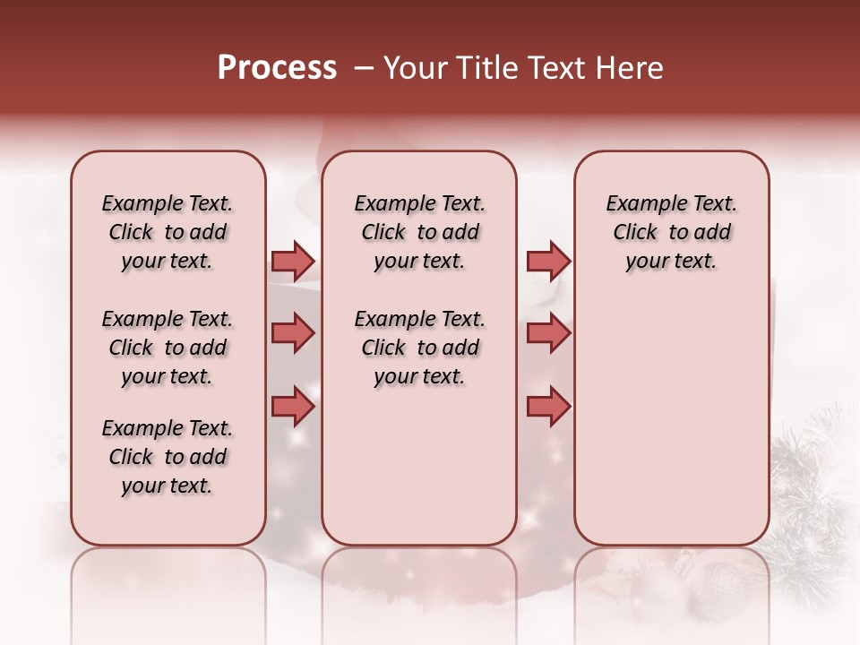 Snowflake Rabbit Pet PowerPoint Template