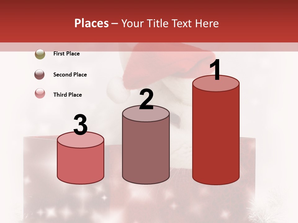 Gift Cute Rabbit PowerPoint Template