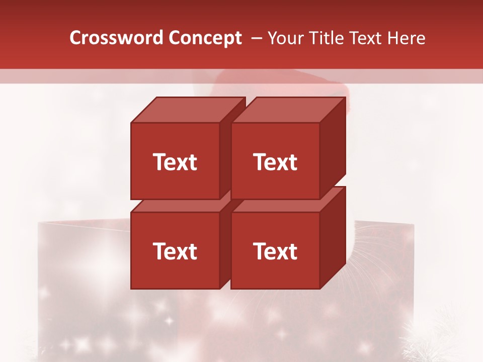 Gift Cute Rabbit PowerPoint Template