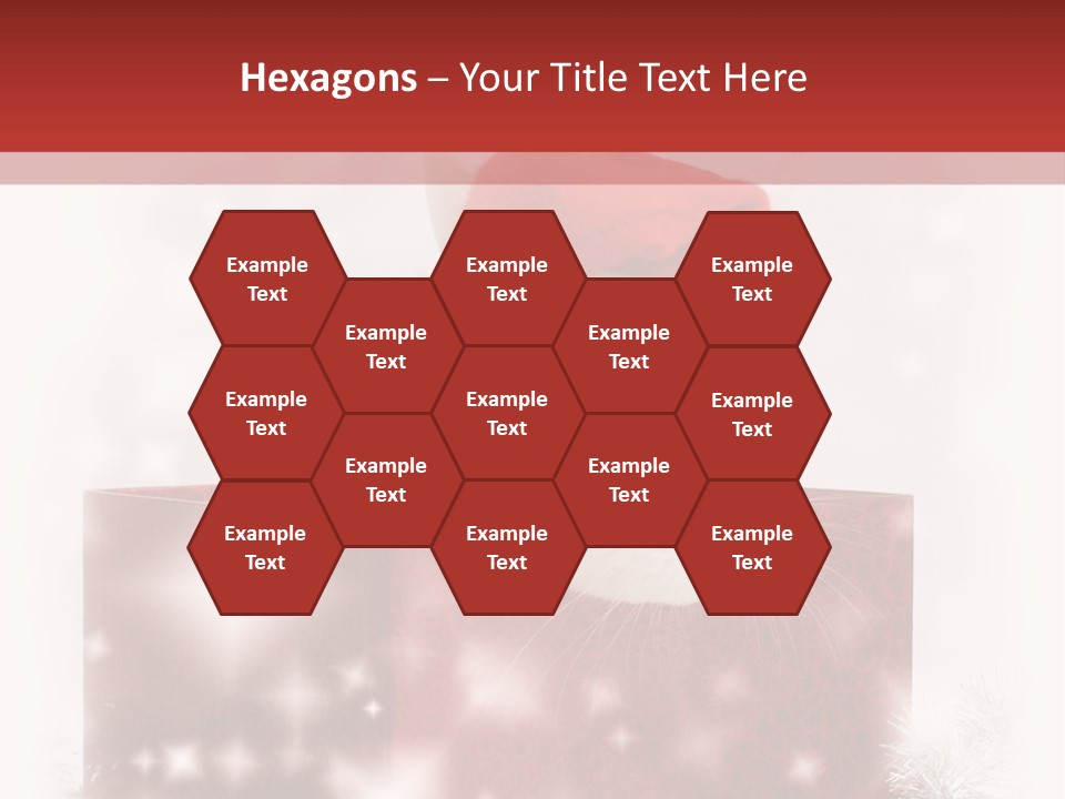 Gift Cute Rabbit PowerPoint Template