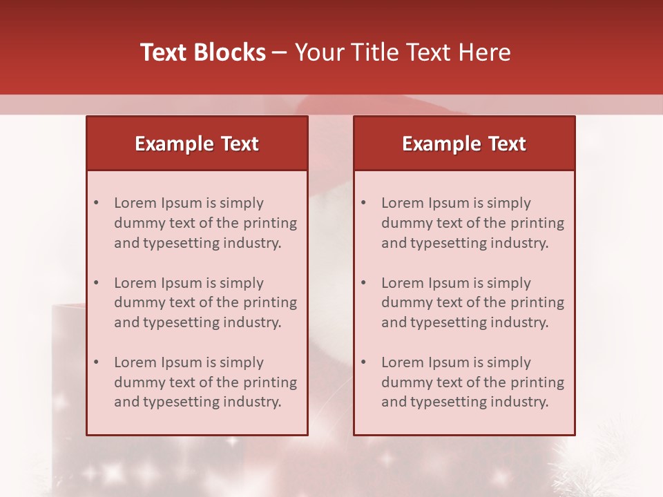 Gift Cute Rabbit PowerPoint Template