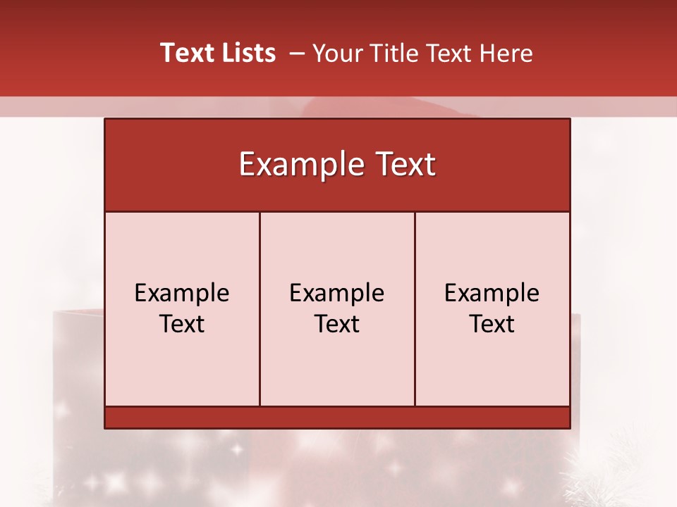 Gift Cute Rabbit PowerPoint Template