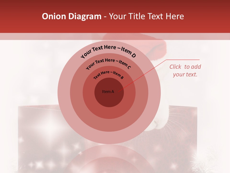 Gift Cute Rabbit PowerPoint Template