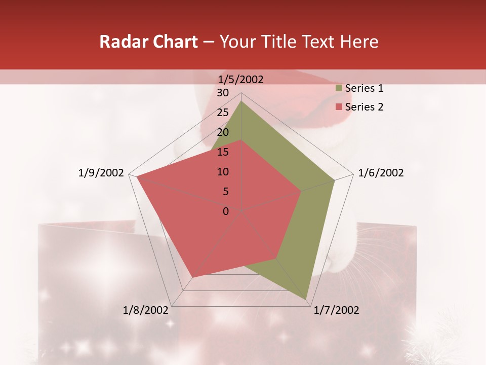 Gift Cute Rabbit PowerPoint Template