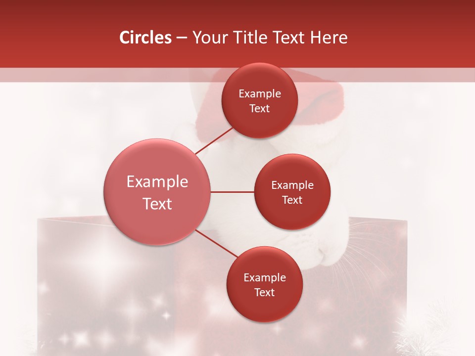 Gift Cute Rabbit PowerPoint Template