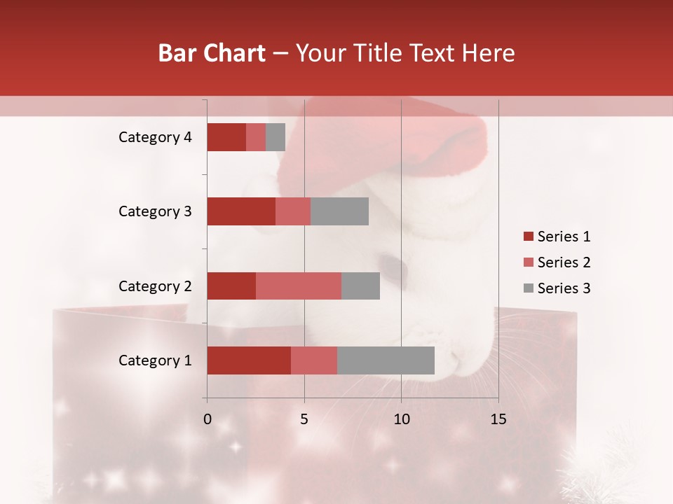 Gift Cute Rabbit PowerPoint Template