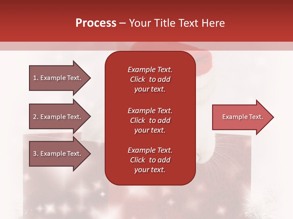 Gift Cute Rabbit PowerPoint Template