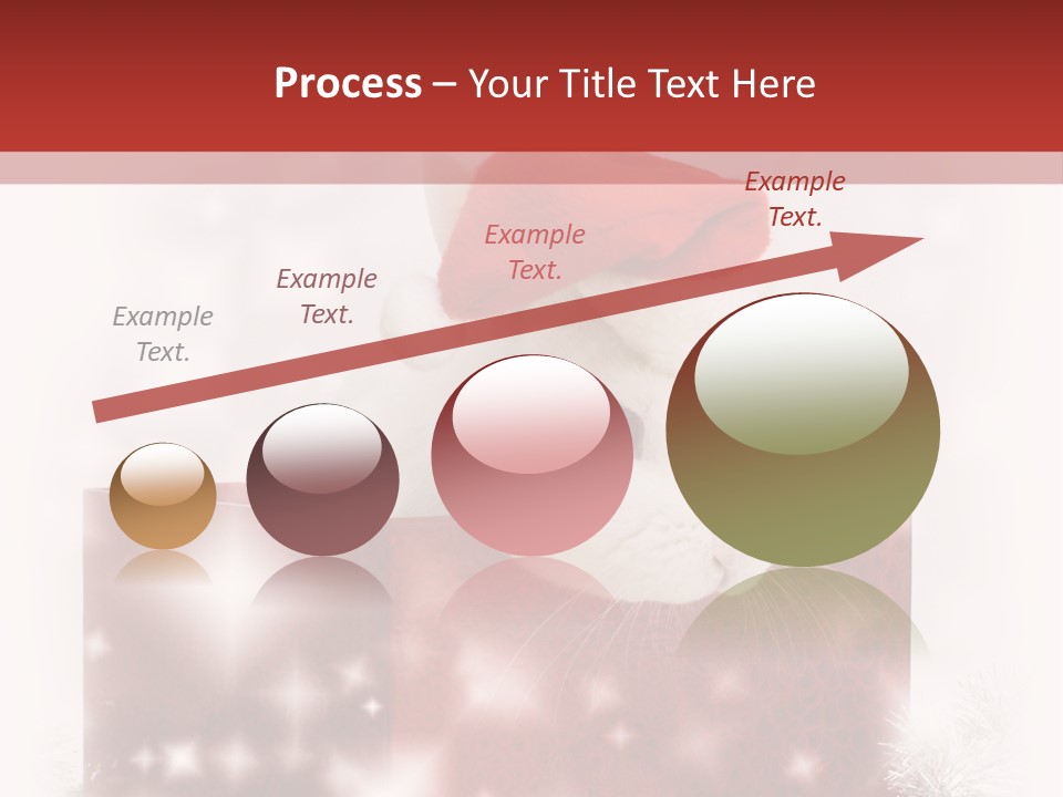 Gift Cute Rabbit PowerPoint Template