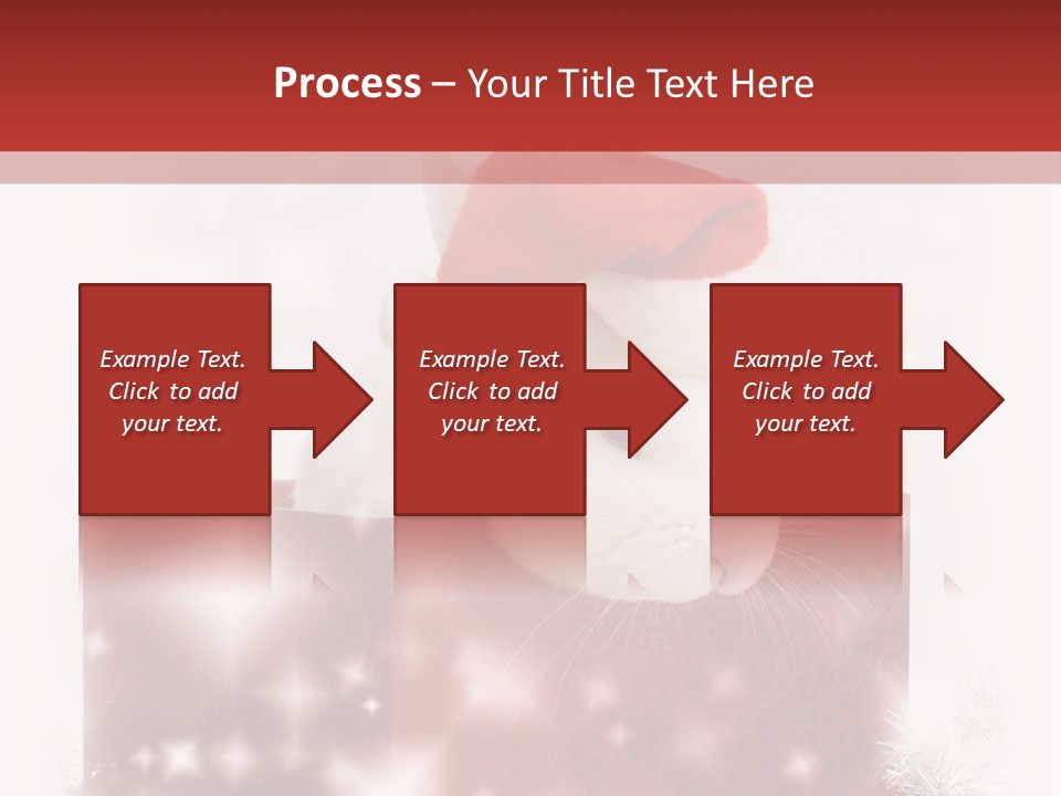 Gift Cute Rabbit PowerPoint Template