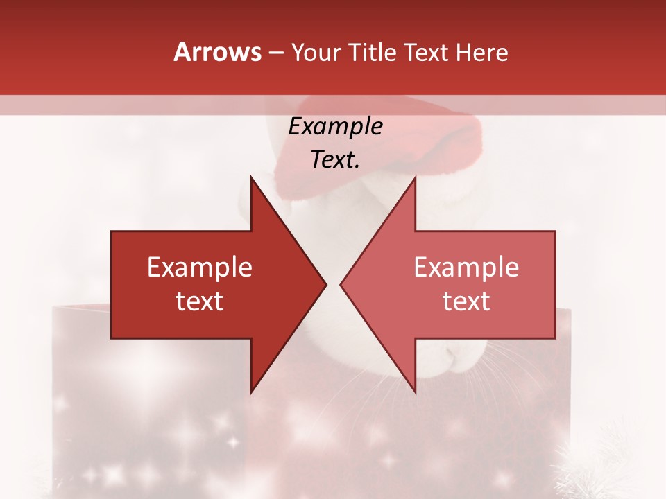 Gift Cute Rabbit PowerPoint Template