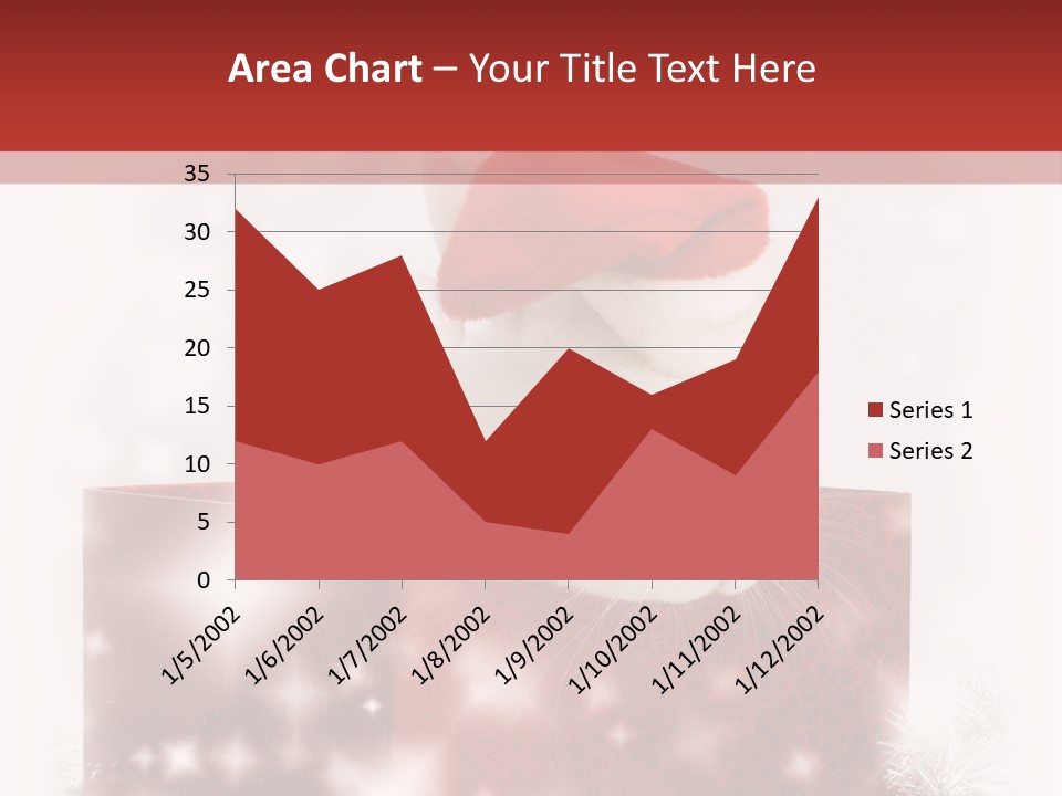 Gift Cute Rabbit PowerPoint Template