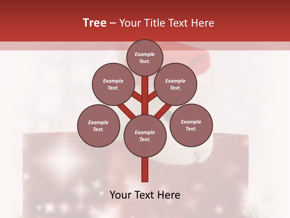 Gift Cute Rabbit PowerPoint Template