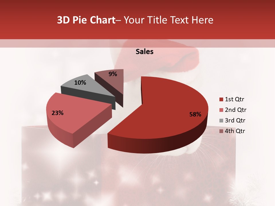 Gift Cute Rabbit PowerPoint Template