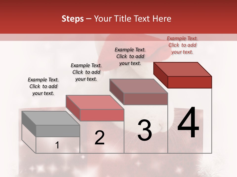Gift Cute Rabbit PowerPoint Template
