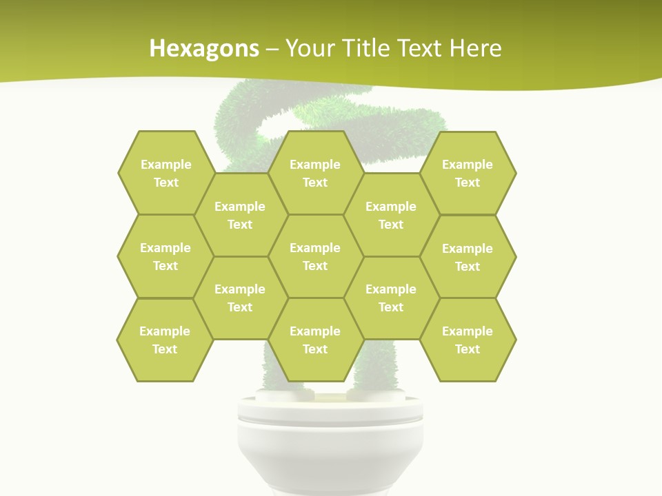 Symbol Illuminated Solution PowerPoint Template